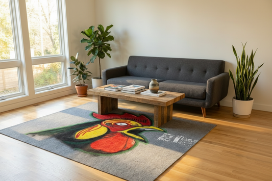 Artisan Rooster Rug