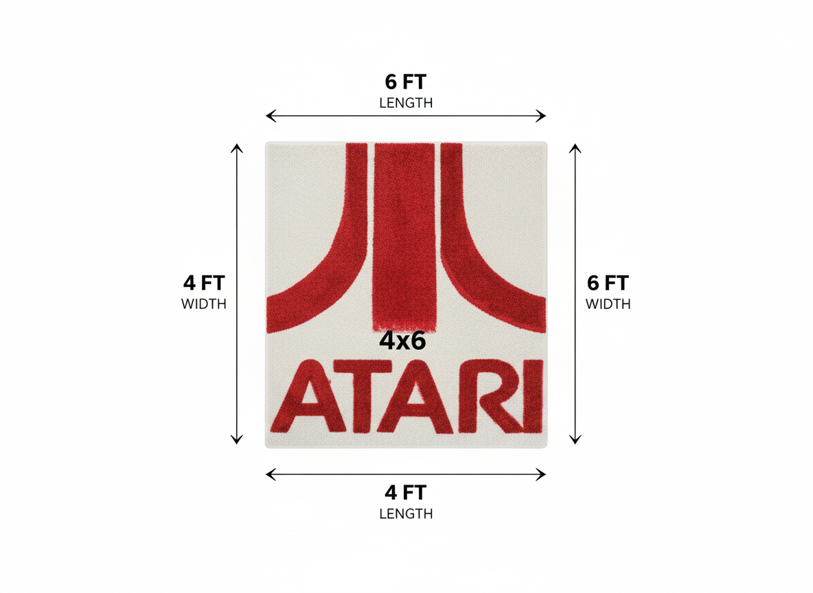 Retro Atari Lounge Rug